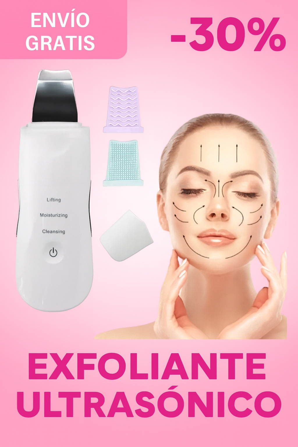 LIMPIADOR FACIAL ULTRASONICO